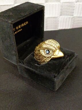 KURT GEIGER LONDON EAGLE RING SIZE 9